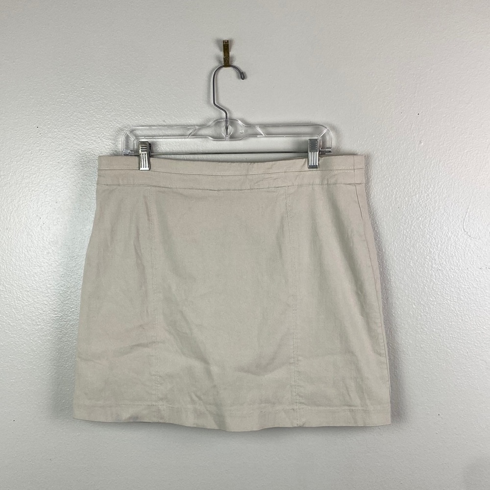 Kim Rogers | Khaki Stretchy Skort 16 Plus